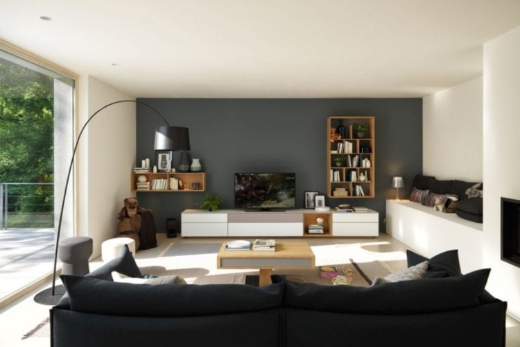 Wohnbereich hochwertige Designermöbel gestalten Ideen