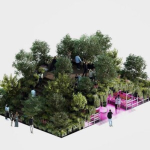 urbane landwirtschaft futuristischer garten stadt innovatives designprojekt konzept anbau pflanzen lebensmittel urban farming