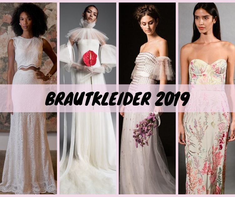 Brautkleider 2019 Details Farben Schnitte Top Trends