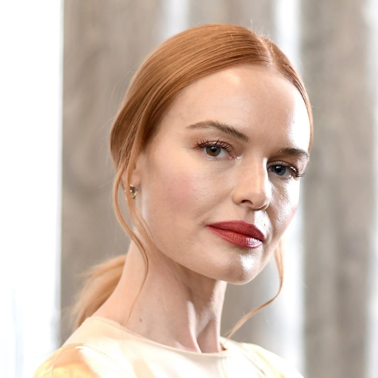 Die Kupferhaare von Kate Bosworth in Pferdeschwanz zusammengebunden