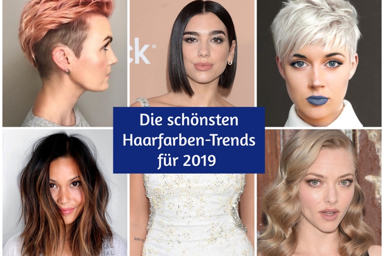 Die schönsten Haarfarben-Trends für 2019 für Damen