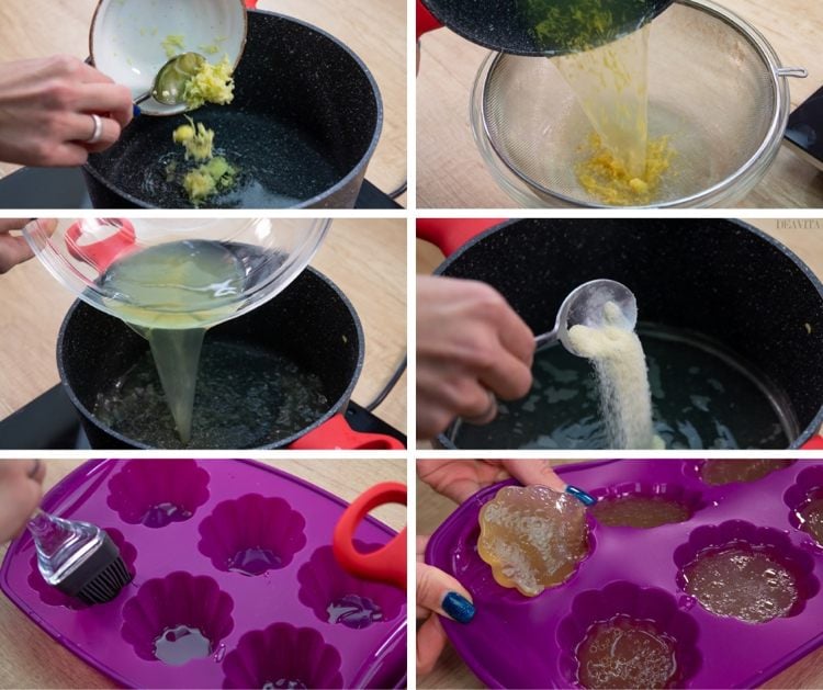 Kaubonbons gegen Halsschmerzen Kinder zubereiten kochen Anleitung