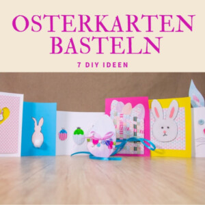 Osterkarten basteln 7 DIYIdeen Anleitungen Motivpapier