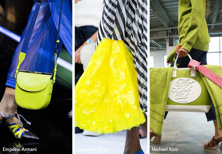 Taschen Trends 2019 Neonfarben Gelb