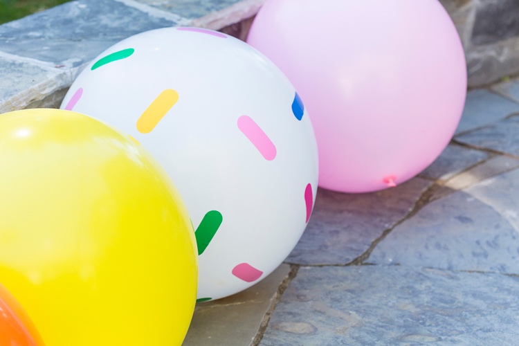 Zuckerstreisel Ballonen selber machen Tipps