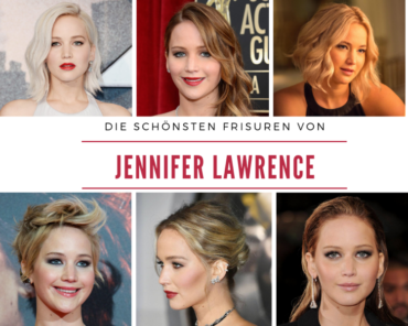 Jennifer Lawrence Frisuren und Haarfarben Inspiration kurz mittellang lang