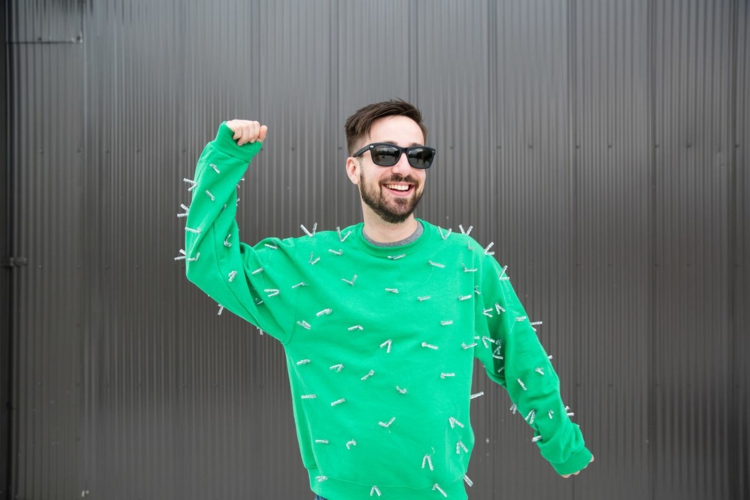 Mit diesem Kaktus Kostüm sind Sie das Highlight beim Fasching!