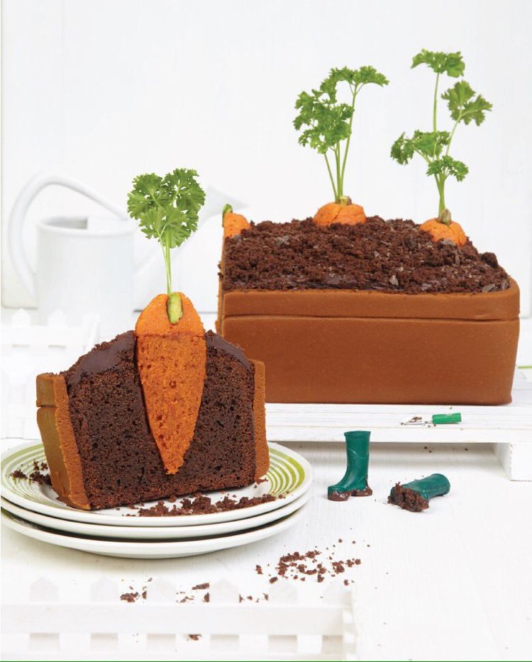 Marzipan Torte Kuchen versteckte Karotte Ideen