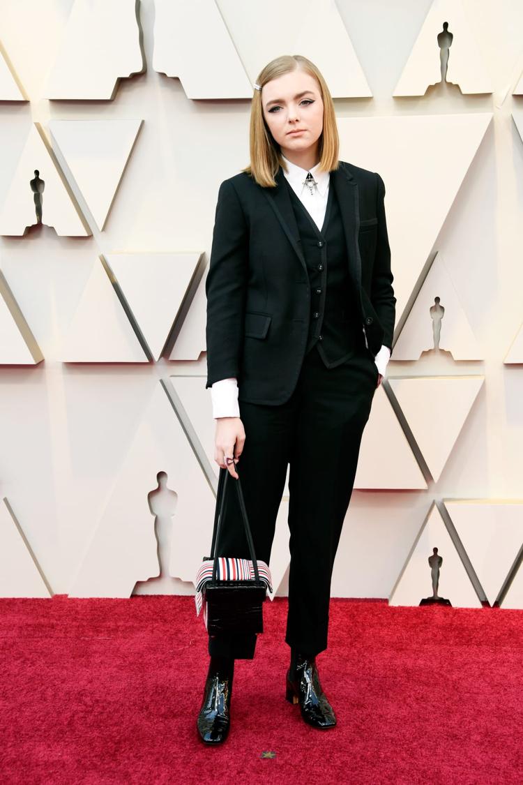 Oscars 2019 Abendmode Anzug Frauen Zweiteiler