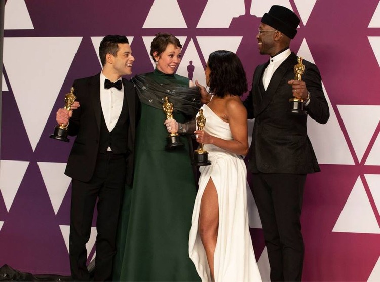 Oscars 2019 Gewinner beste Party Fotos rotten Teppich