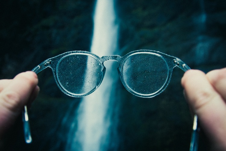 Transparente Brille rund Nerd Brillendrend 2019