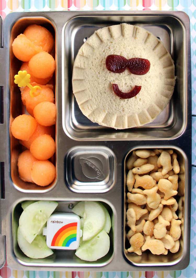 coole Lunchbox Ideen Kinder Pfannkuchen Gelee