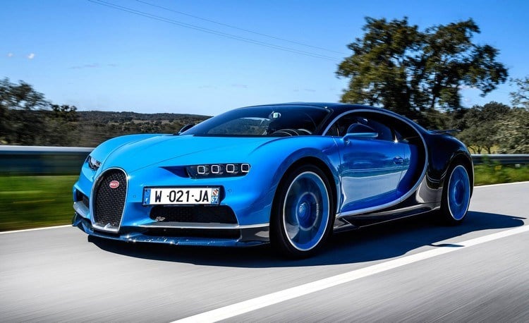 teuerste autos der welt 2019 luxus sportwagen der extraklasse bugatti chiron blau