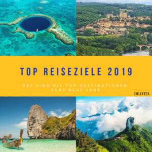 Die besten Reiseziele fürs neue Jahr 2019