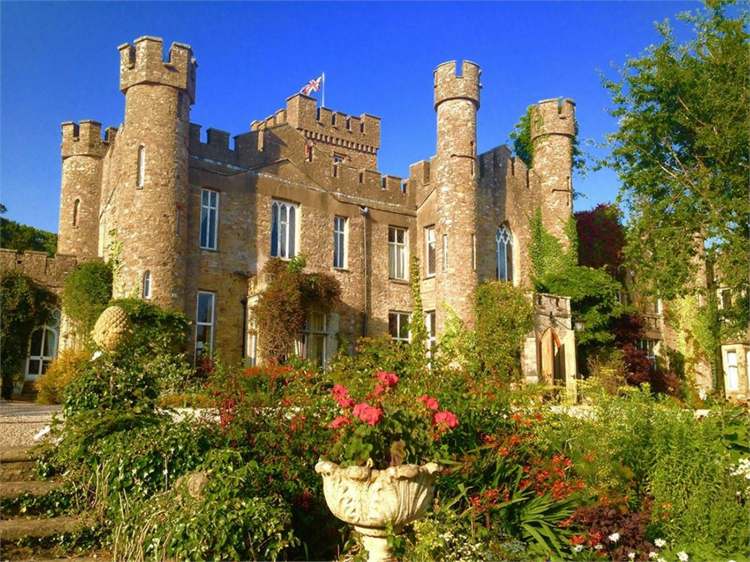 Im Schloss Hochzeit Augil Castle England romantische Schlösser Traumhochzeit