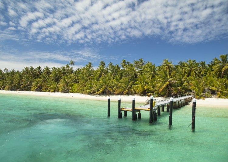 Insel Urlaub exotische Reiseziele Australien Cocos Keeling Insel Windsurfing Strand
