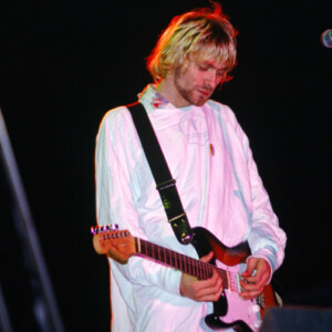 Kurt Cobain von Nirvanas Auftritt beim Reading Festival 1992
