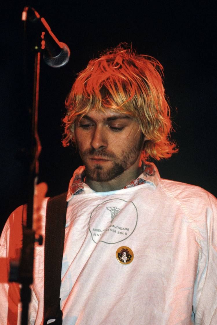 Kurt Cobains Krankenhaushemd von Nirvanas Auftritt beim Reading Festival 1992