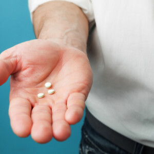 Pille für den Mann hat erforgreich Sicherheitsteste bestanden