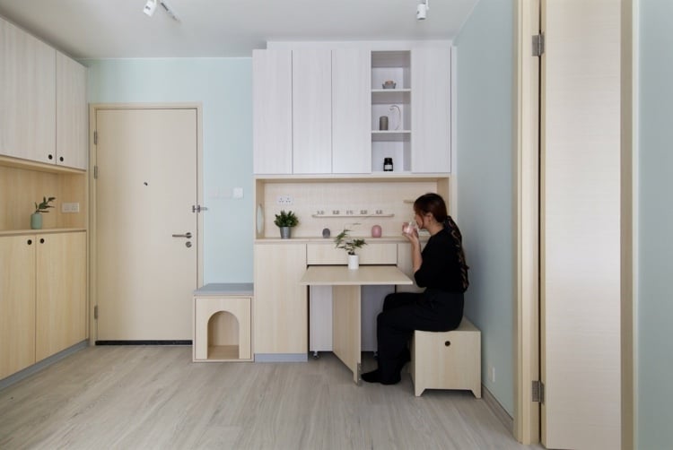 Platzsparende und multifunktionale Möbel sind für kleine Räume perfekt geeignet