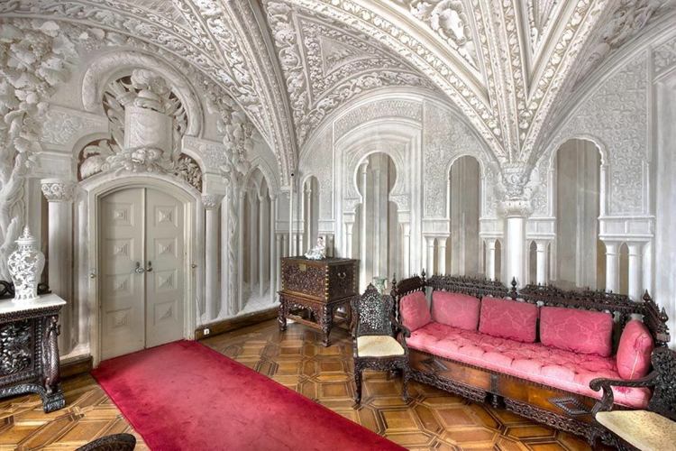 Schloss Hochzeit Pena Palace Portugal schöne romantische Schlösser Europa heiraten