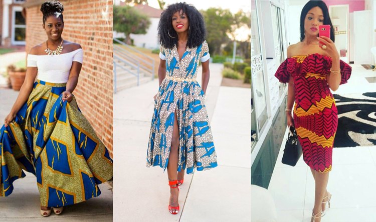 afrikanische Mode Kleider Frühlingsmode Trends