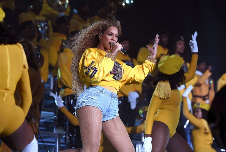 Beyonce Auftritt Coachella 2018 Szene