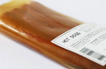 Bioplastic Skin Fleischverpackung aus tierischen Nebenprodukten