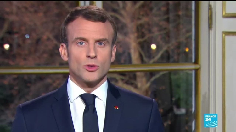 Emmanuel Macron Tv-Ansprache Wiederaufbau von Notre Dame