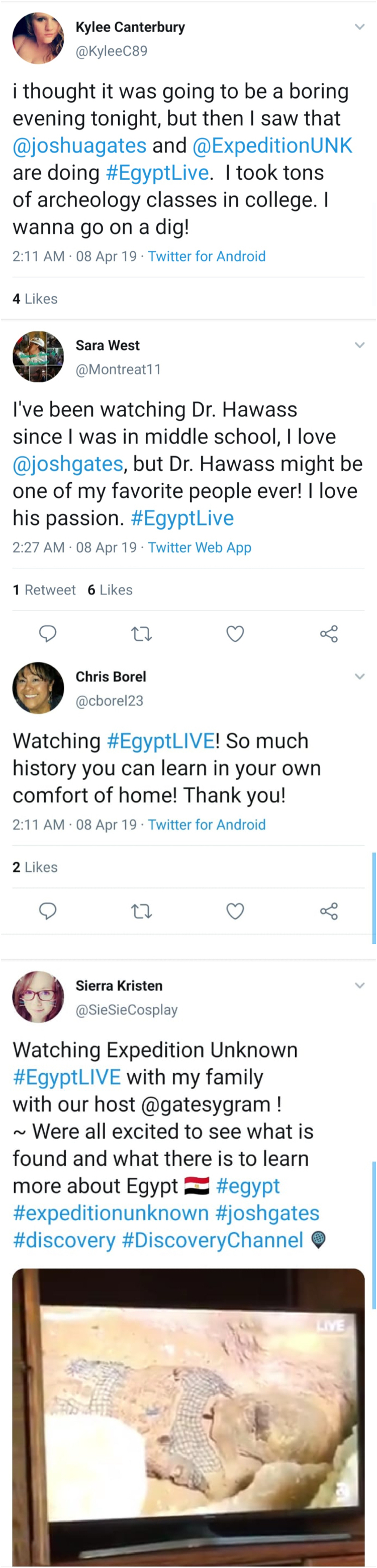 Forscher öffnen Sarkophag live im TV Twitter Kommentare