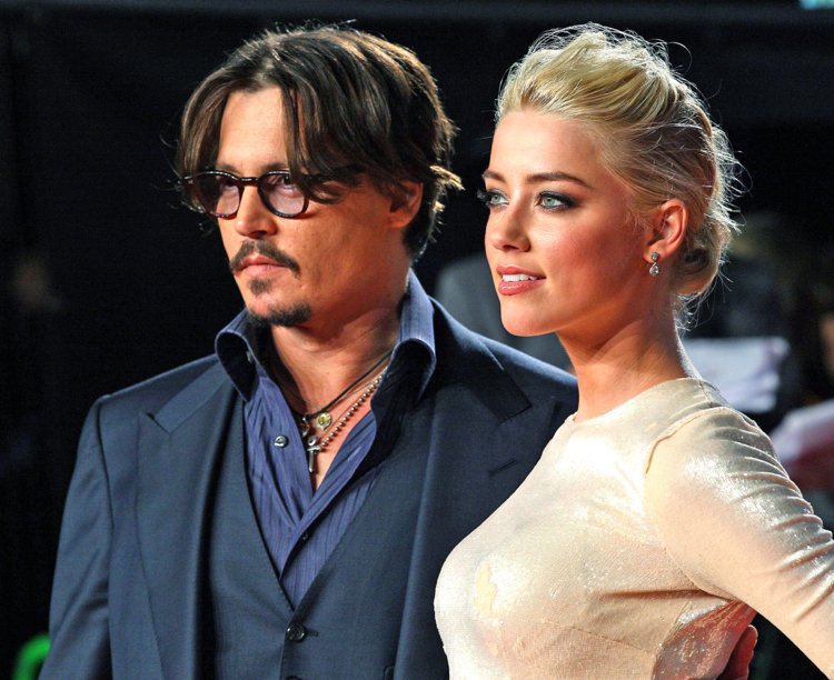 Johnny Depp und Amber Heard bei der Premiere ihres Films „The Rum Diary“ 2011