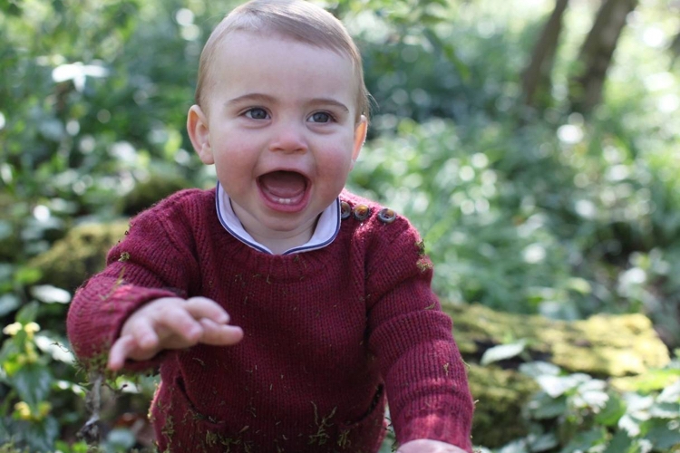 Prinz Louis Foto von Catherine im Mooswald