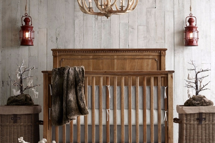 Rustikale Deko und Möbel für das Babyzimmer