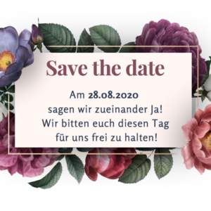Save the date Karten