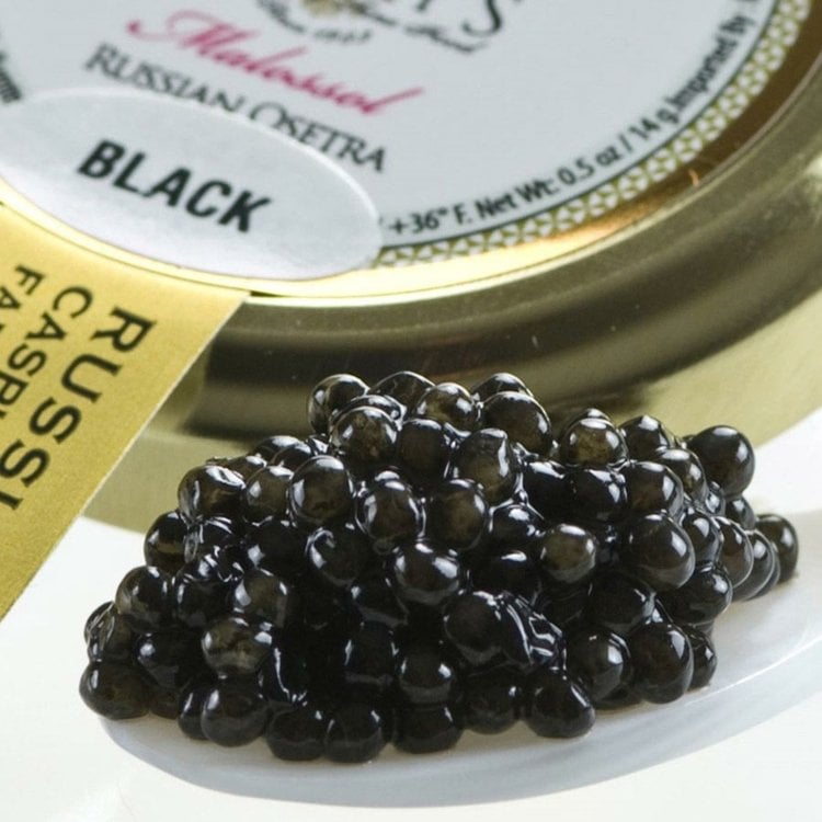 Schwarzer Kaviar kaufen servieren Tipps Beilagen