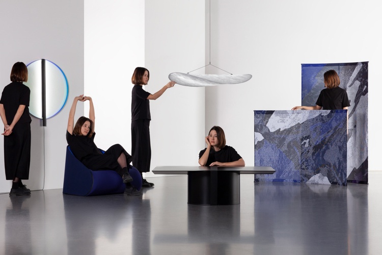 faltbare Möbel neue Kollektion Schweizer Design Mailand Möbelmesse