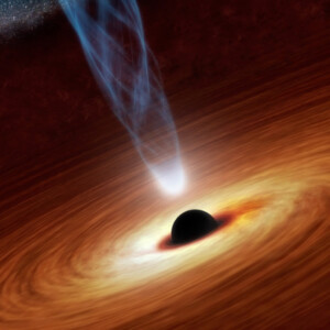 Foto von schwarzem Loch