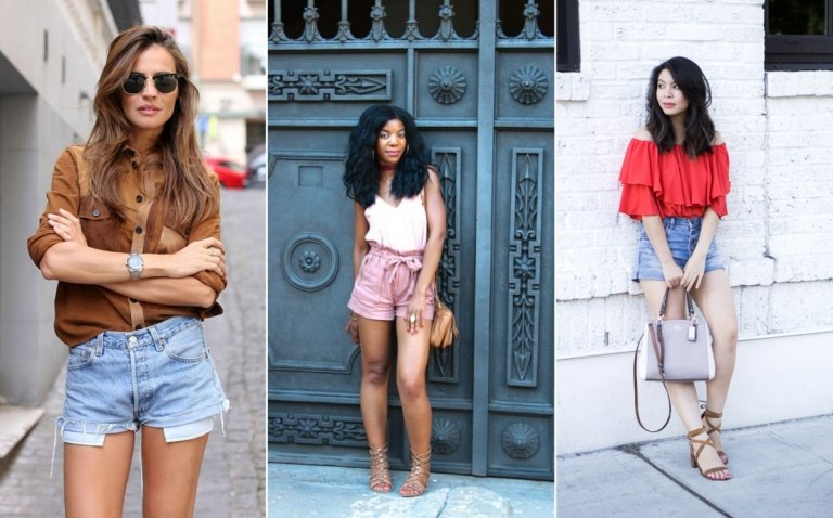 Damen Shorts Trends für den Sommer 2019 und Outfit Ideen