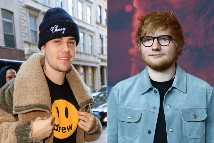Ed Sheeran Vermögen groß Justin Bieber neue Musik