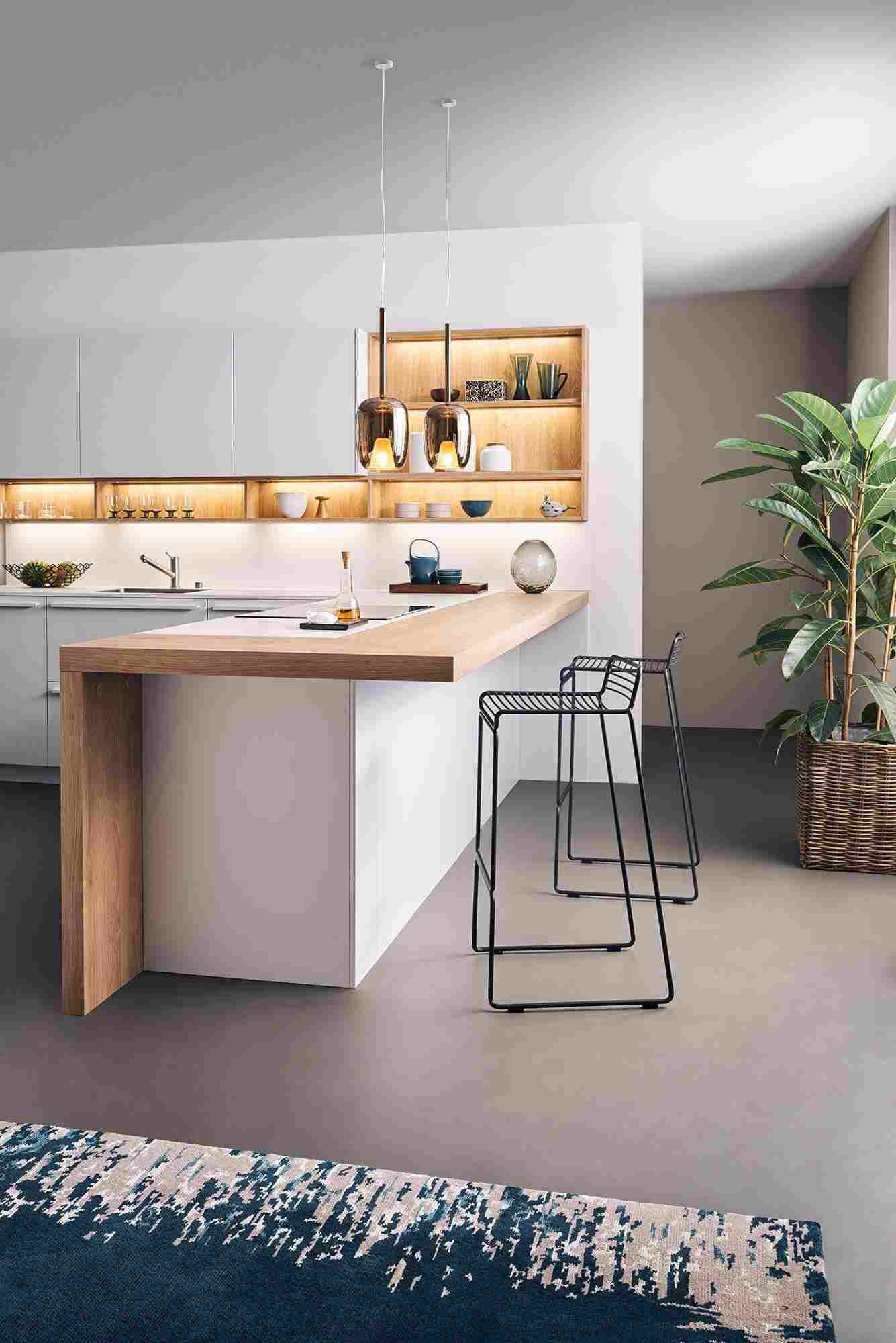 skandinavischer Wohnstil Küche einrichten Wohntrends minimalistisch