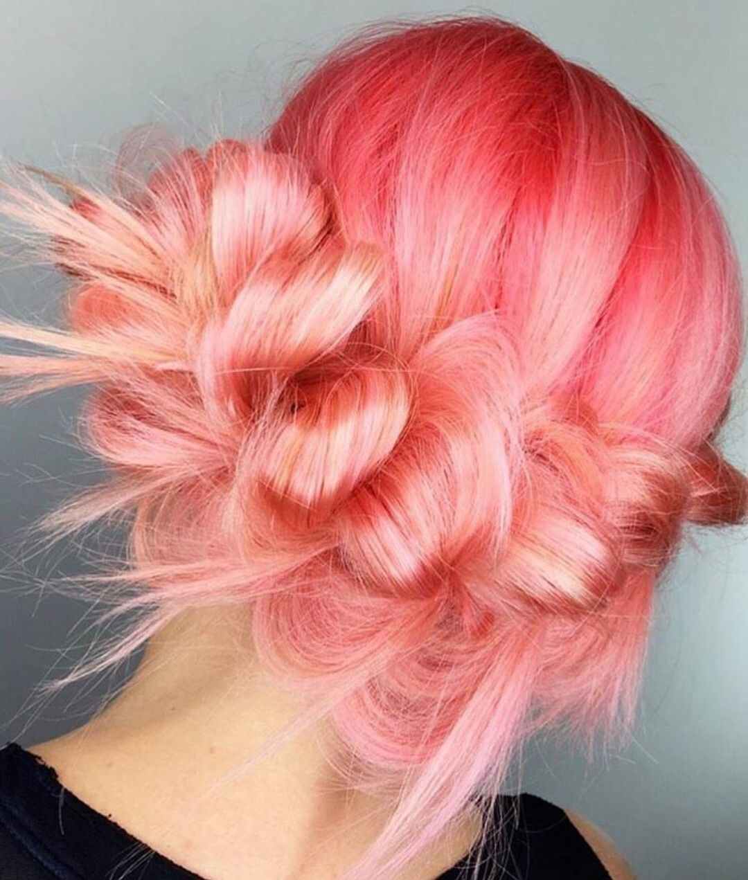 Living Coral Hair Haarfarbe Haartrends Sommer 2019 Frisuren Ideen