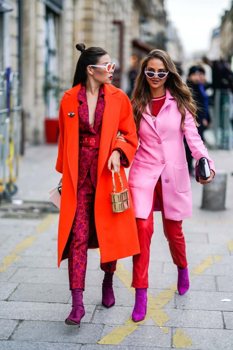 Neon Trend Mantel Stiefeletten Retro Sonnenbrille Modetrends Sommee 2019