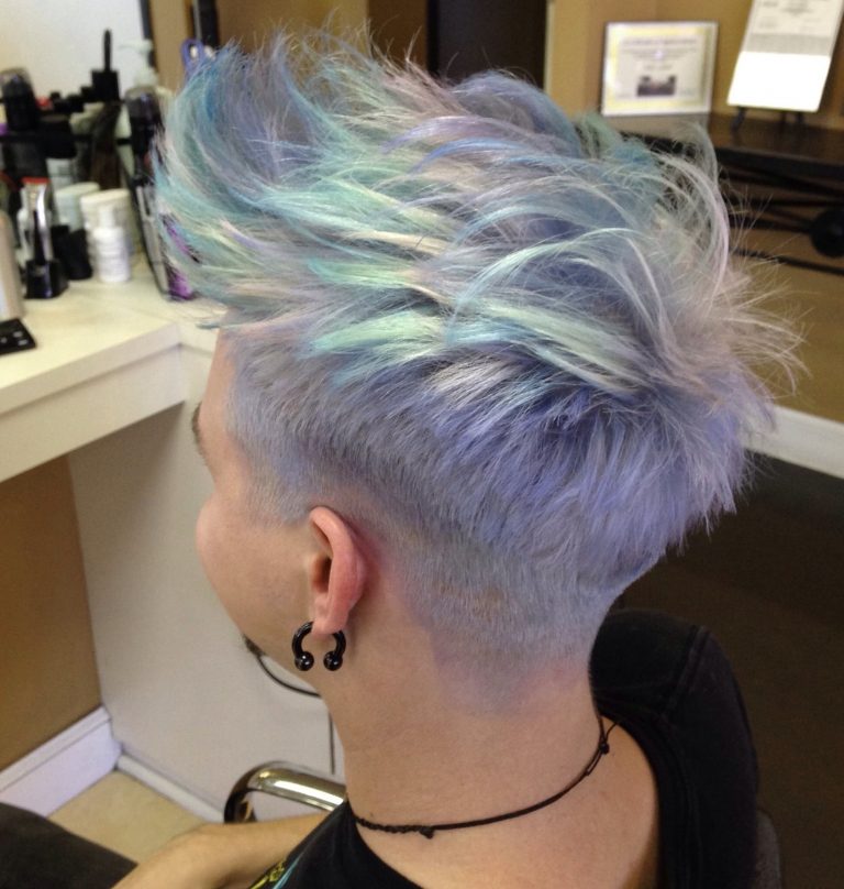 Opal Hair kurze Haare Frisuren Ideen Damen Modetrends Pixie Cut