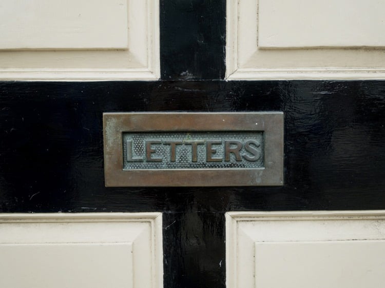 Schilder selber gravieren Haus Briefe Briefkasten