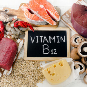 Vitamin B12 Fleisch Milchprodukte Vitamin B12 Tabletten Zufuhr Pilze vegane Lebensmittel