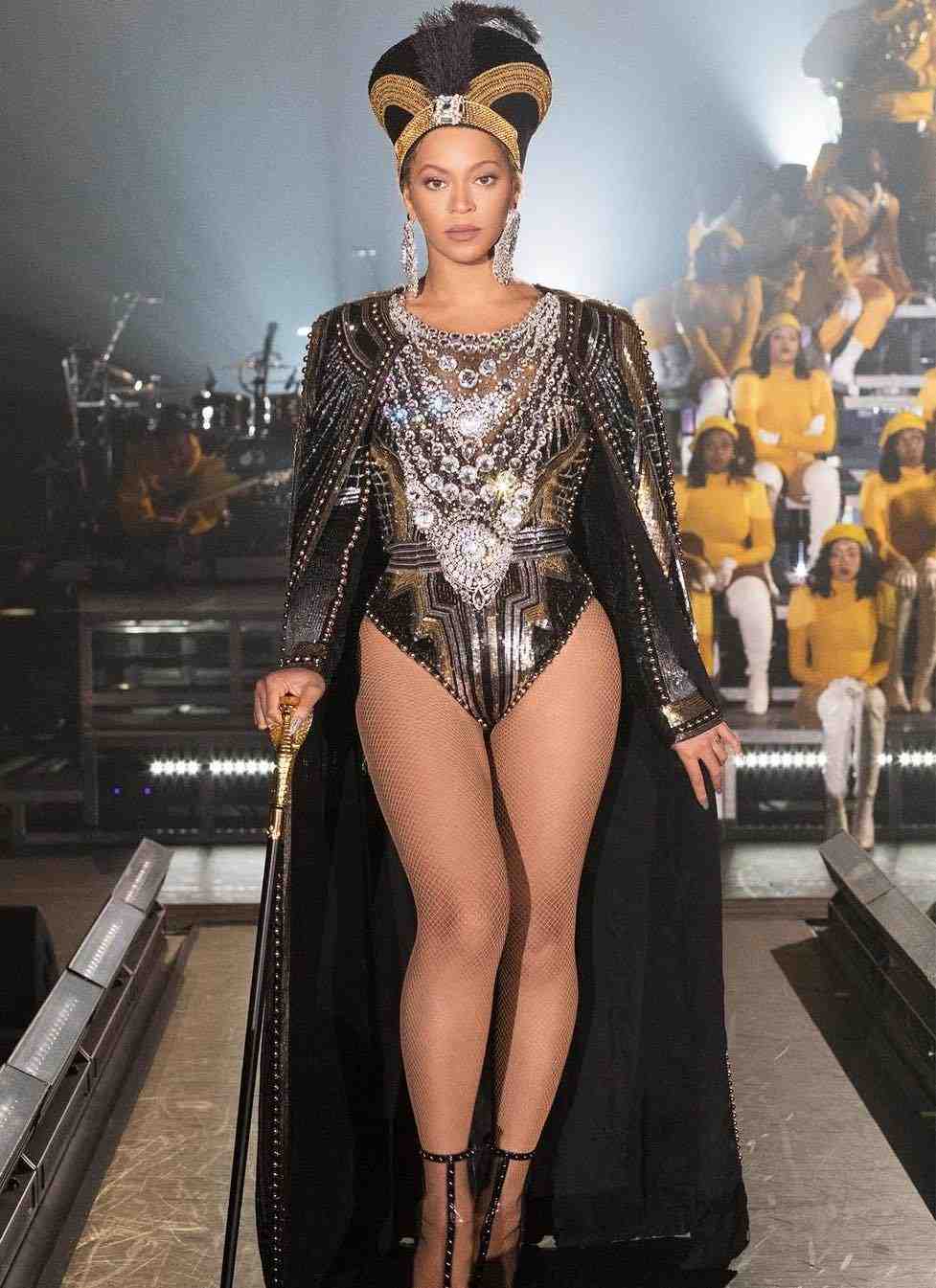 Beyonce Coachella 2018 in Top-Figur