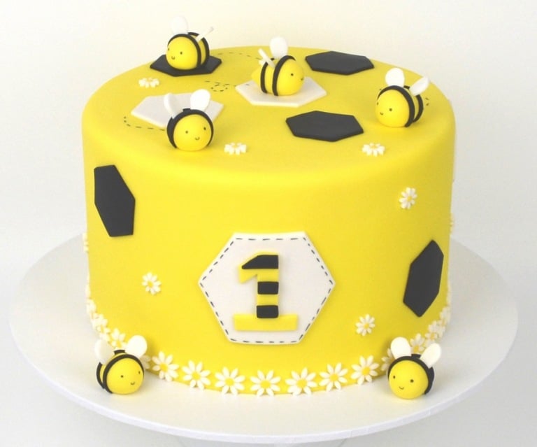 Biene Maja Torte erster Geburtstag