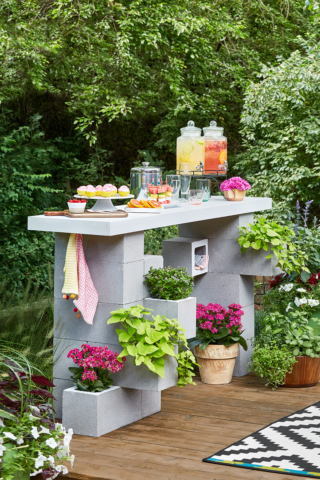 40+ Ideen für Beton im Garten Wie Sie das moderne