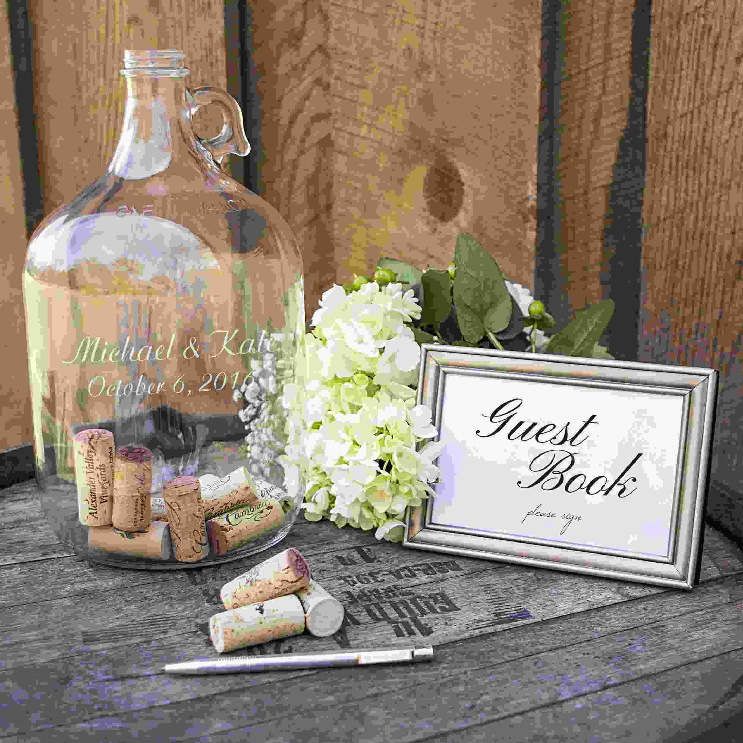 Gästebuch Hochzeit Alternative Flaschenpost selber basteln Anleitung Hochzeit Planen vintage