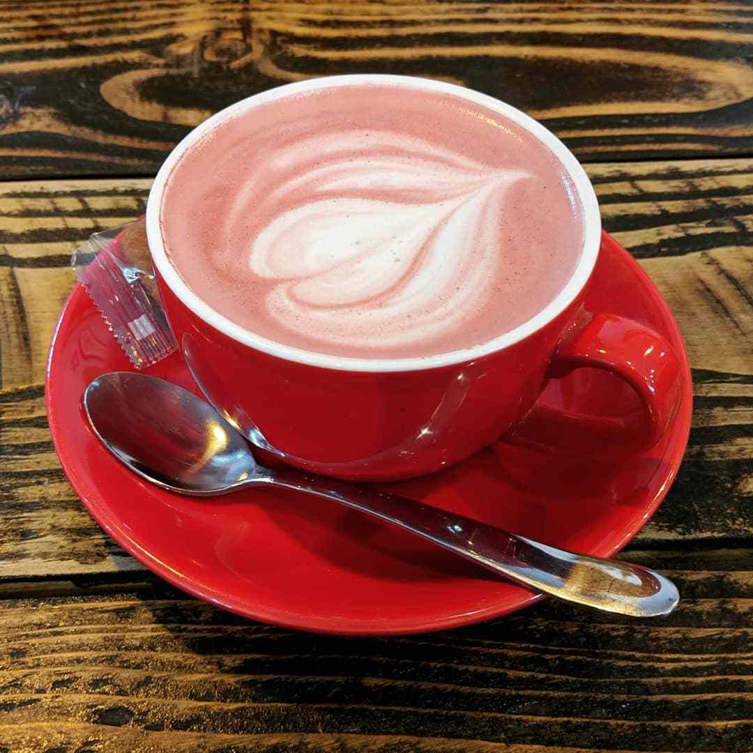 Red Velvet Latte Rezept Kaffeeart Heisse Schokolade Kaffee kochen